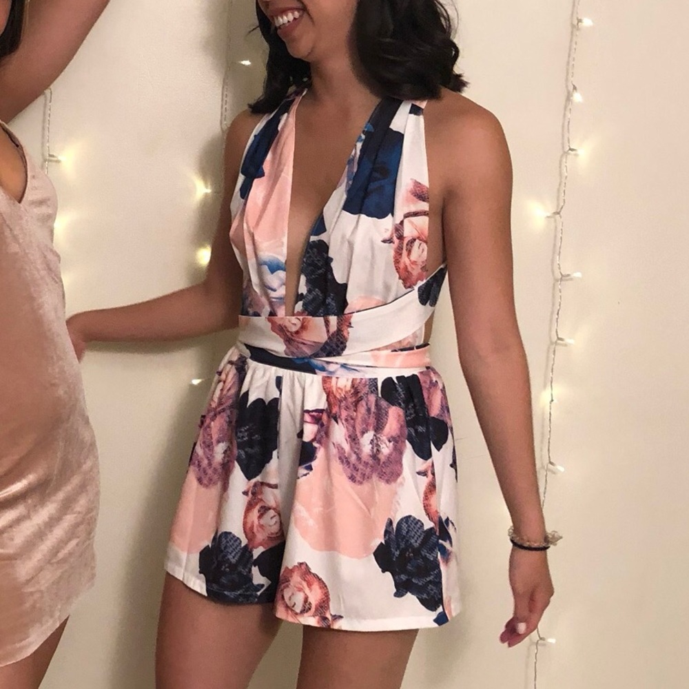 L’ATISTE By Amy Floral Romper